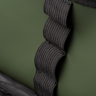 RONDA - PU leather cosmetic bag in triangular shape