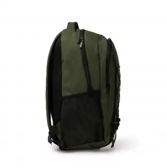 DONKER - 600D polyester backpack with laptop pocket and drawcord on front