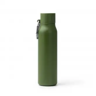 CUBEL - Termos (550ml) ze stali nierdzewnej z recyklingu z karabińczykiem