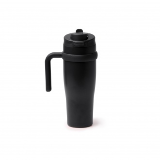 KALAM - Thermal mug (900ml) with straw, made of recycled stainless steel