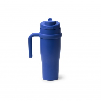 KALAM - Thermal mug (900ml) with straw, made of recycled stainless steel