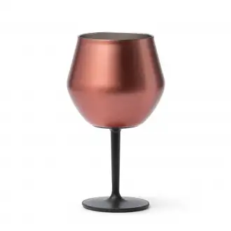 FRADES - Kubek/Kieliszek 2w1 (380ml) wykonany ze stali nierdzewnej