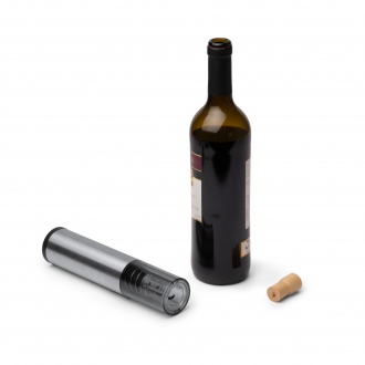 PINGUX - Electric corkscrew, stainless steel + ABS
