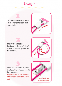 VOLT LINK - 4w1 kabel szybkiego ładowania 60W 3A i transfer danych