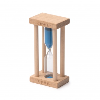 TEMPO - Hourglass (3min) in a wooden structure