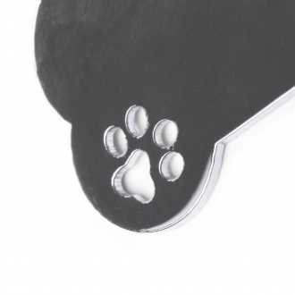 CHOP - Metal key ring in the shape of a bone