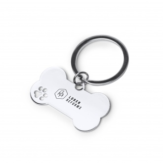 CHOP - Metal key ring in the shape of a bone