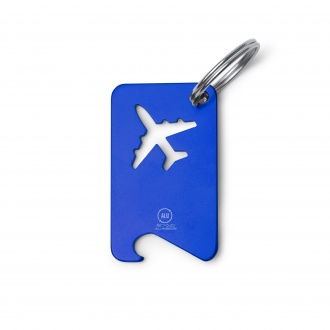 FLAPIK - Key ring with opener with aeroplane design