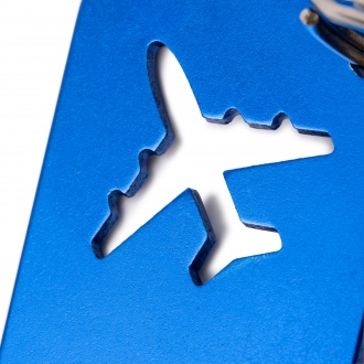 FLAPIK - Key ring with opener with aeroplane design