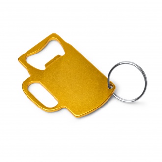ARTOIS - Recycled aluminium key ring in the shape of a beer mug