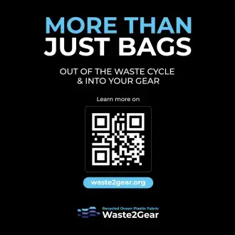 ZENITH - Torba sportowa 30l z plastiku z recyklingu
