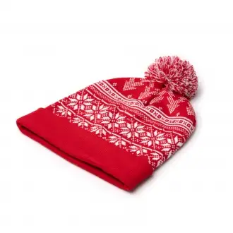REDWIN - Acrylic hat with Christmas pattern