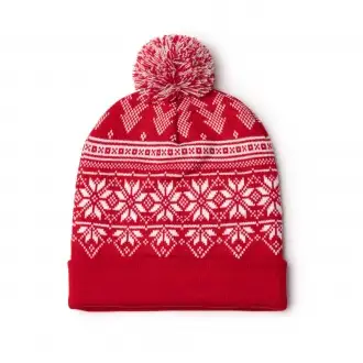 REDWIN - Acrylic hat with Christmas pattern