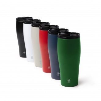 SEWARD - Thermal mug (500ml) with recycled stainless steel double walls