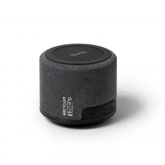 TENOR - Bluetooth speaker with 5W docking station, made of RPET fabric
