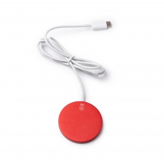 WUDY - Magnetic wireless charger made of recycled aluminum, 15 W.
