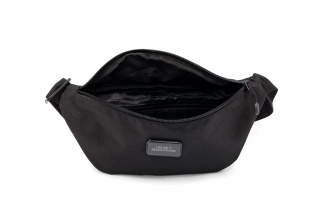 Bumble Eco black - Waist bag, pouch made of waterproof RPET material
