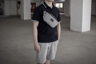 BUMBLE ECO - Waist bag, pouch made of waterproof RPET material