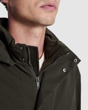 DOME - Kurtka typu parka z odpinanym kapturem