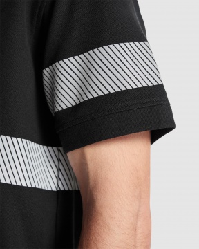 FORAN - Koszulka polo z paskami odblaskowymi o wysokiej widoczności