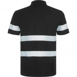FORAN - Polo shirt with high-visibility reflective stripes