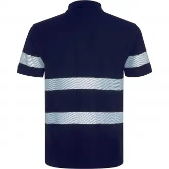 FORAN - Polo shirt with high-visibility reflective stripes