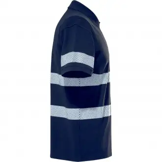 FORAN - Polo shirt with high-visibility reflective stripes