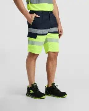 LADA - Two-color high-visibility work shorts