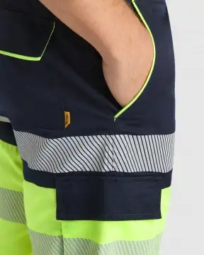 LADA - Two-color high-visibility work shorts