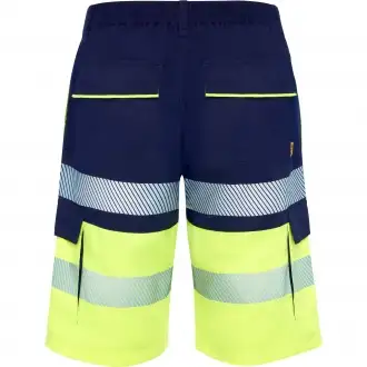 LADA - Two-color high-visibility work shorts