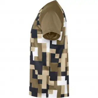 VENTOR - Koszulka techniczna unisex 150 g/m² z geometrycznym wzorem