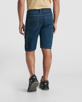 NIVUS - Krótkie dżinsowe spodenki robocze