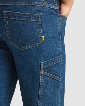 NIVUS - Krótkie dżinsowe spodenki robocze