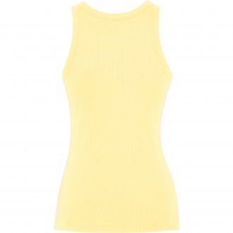 DRIBE - Damska prążkowana koszulka na ramiączkach (220 g/m², 95% bawełna)