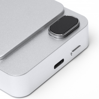 VATUM - Powerbank z ładowaniem bezprzewodowym i ekranem wyświetlającym poziom baterii, 10 000 mAh.