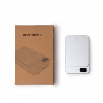 VATUM - Powerbank z ładowaniem bezprzewodowym i ekranem wyświetlającym poziom baterii, 10 000 mAh.