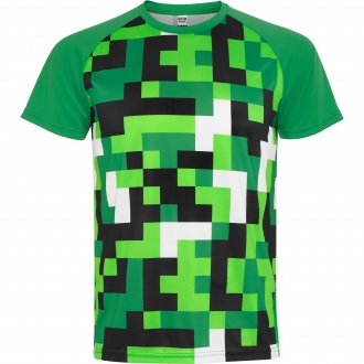 VENTOR - Unisex technical T-shirt, 150 g/m², with geometric pattern