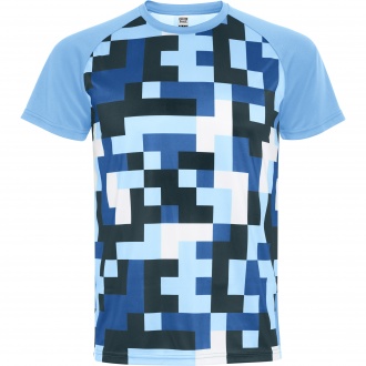 VENTOR - Unisex technical T-shirt, 150 g/m², with geometric pattern