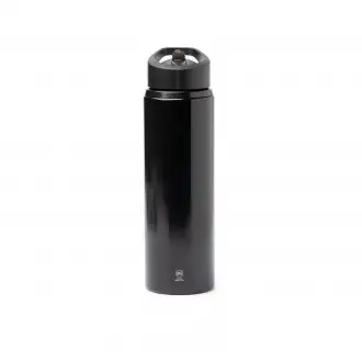 TATLON - Butelka ze stali nierdzewnej z recyklingu ze słomką i uchwytem , 700ml
