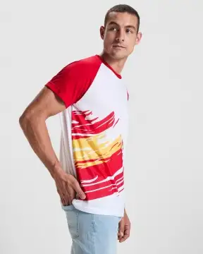 FORZA - Polyester T-shirt (190 g/m²) with flag design