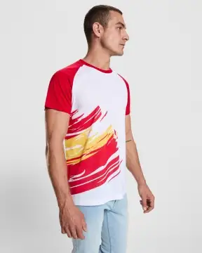 FORZA - Polyester T-shirt (190 g/m²) with flag design