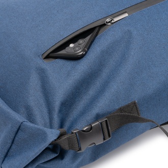 SULIVAN - Backpack made of waterproof fabric with rolltop closure