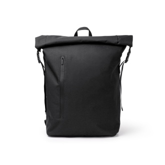 SULIVAN - Backpack made of waterproof fabric with rolltop closure
