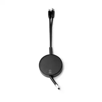 DAWSON - Wysuwany kabel USB/USB C do USB C/Lightning