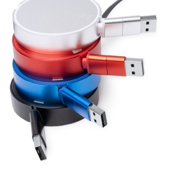 DAWSON - Retractable USB/USB-C to USB-C/Lightning Cable