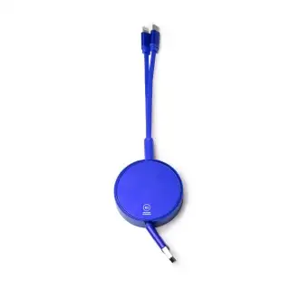 DAWSON - Wysuwany kabel USB/USB C do USB C/Lightning