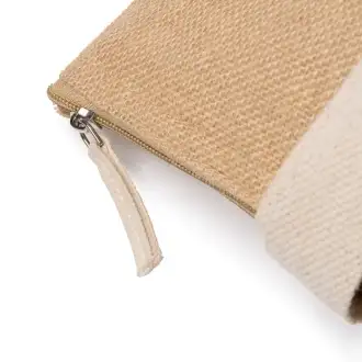 MOREA - Cotton and jute bag with an insulated interior