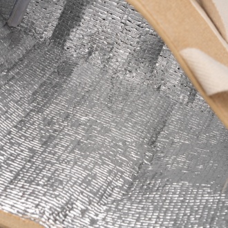 MOREA - Torba z bawełny i juty z izotermicznym wnętrzem