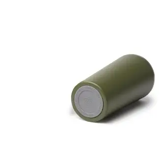 FOLNER - Kubek termiczny ze stali nierdzewnej z recyklingu, ze słomką i paskiem do przenoszenia, 500ml