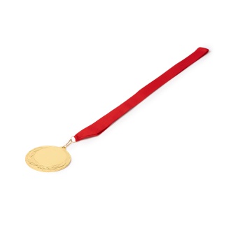 DRESEL - Medal z metalu z paskiem, Ø 7 cm